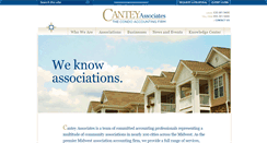 Desktop Screenshot of canteycpa.com