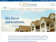 Tablet Screenshot of canteycpa.com